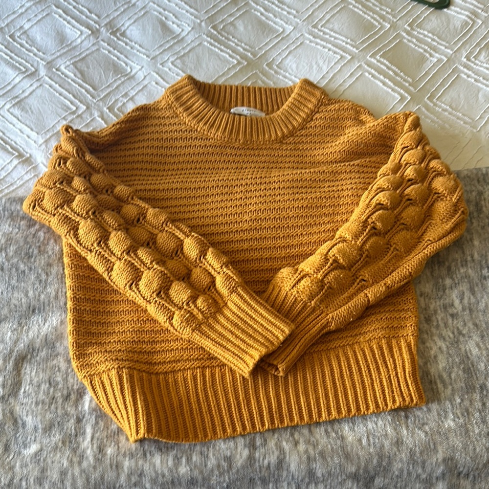 Elodie Mustard Sweater